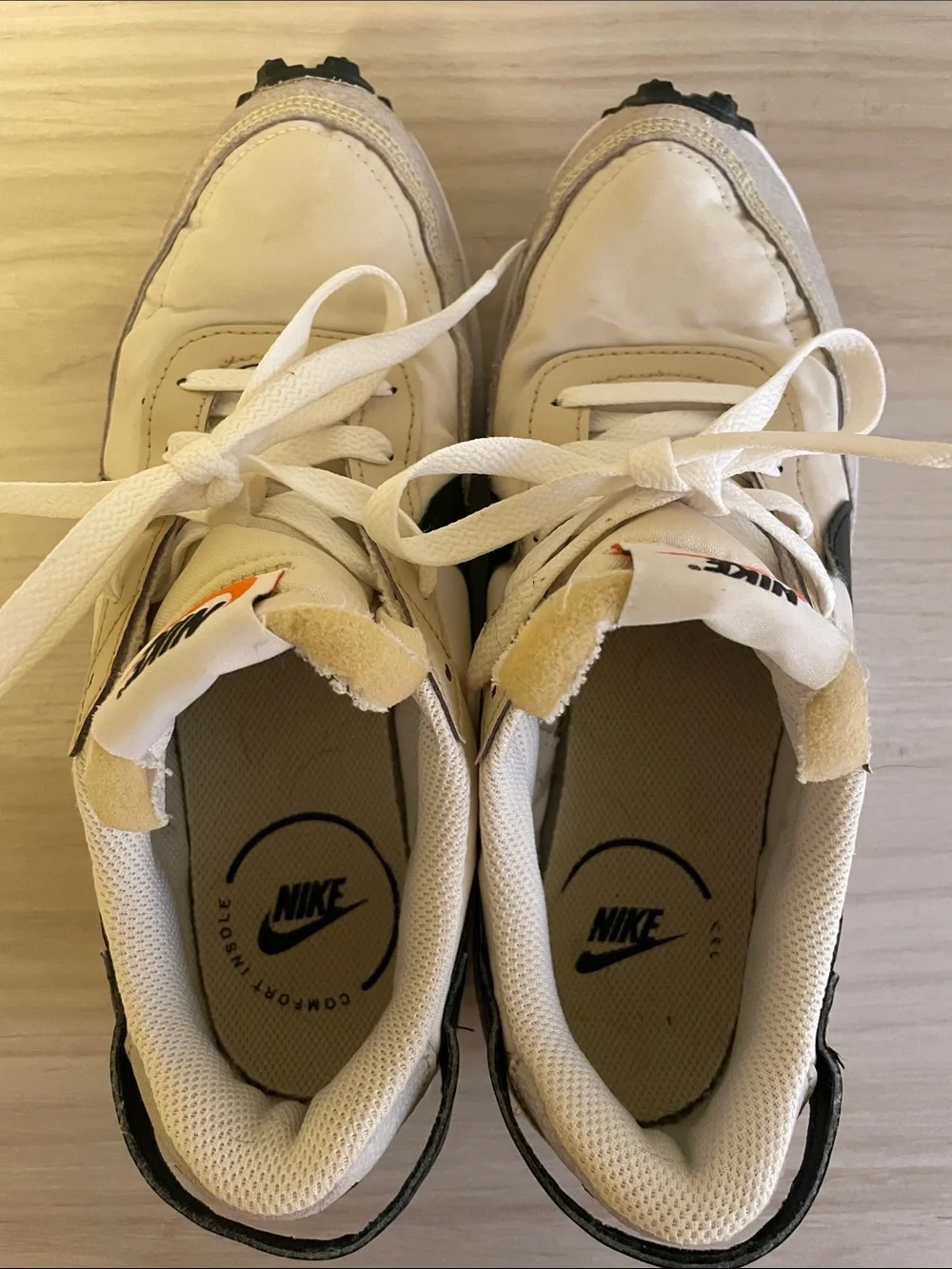 Nike Womens Waffle Debut Sanddrift/Phantom/White/BlackDH9523-102 Size 8